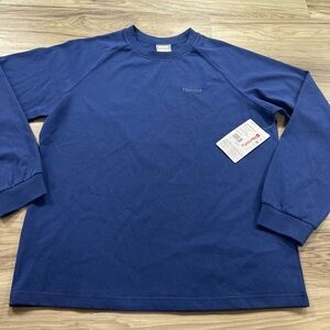 Marmot Crewneck Pullover Long Sleeve Blue Men’s Medium M16573-20497 $80 NWT